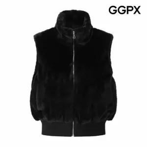 [GGPX] 비건 퍼 하이넥 베스트 (GPAVT007F)