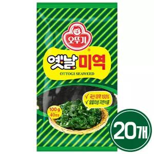 오뚜기 옛날 미역 100g x 20개 / 건미역 해조류