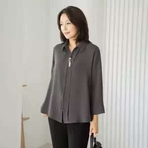 [마담4060]엄마옷 마담4060 럭셔리오픈 데일리 여성 블라우스-RBL2509007-