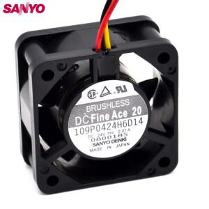 DC 24V 0.07A 109P0424H6D14 3 와이어 40mm 4cm 40x40x20MM 냉각 팬