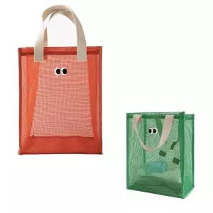 [라일리] Rly 메쉬 비치백 그물 물놀이 330MM KIDS 비치백 여행가방