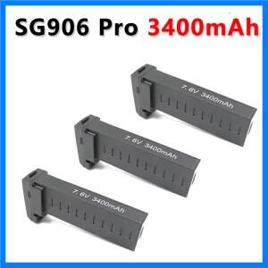 SG906 Pro SG906PRO/MAX 7.6V 3400mAh Lipo 배터리 드론 액세서리 SG906 Pro 배터리 용 1/2Pcs 기존 배터리