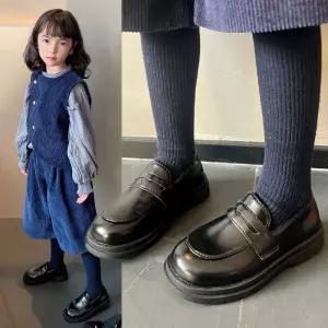 루나버블 가죽 오케스트라 정장 구두 170-220 여자 아이 여아 아동 어린이 남아 키즈 초등학생 학생 아이 연주회 피아노 촬영 공연 결혼식 합창 행사 검정 블랙 정장구두 가죽 로퍼 슈즈 신발