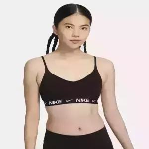 나이키 NIKE 인디 라이트 서포트 패드 어저스터블 스포츠 브라 W - 블랙화이트 FD1063-011