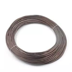 3mm 갈색 연질 분재철사 와이어 1롤 1Kg/철사/고정/비닐/하우스/조경/부드러운/원예/공예용/분제/화분/연철