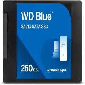 웨스턴 디지털 250GB WD 블루 SA510 SATA 내부 솔리드 스테이트 드라이브 SSD - III 2.5 /7mm 최대 555MB/s