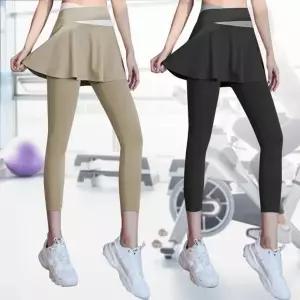 스커트 레깅스 헬스 테니스 발레 등산 홈트 프릴 A라인 요가복 배드민턴