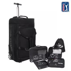 [피지에이투어][PGA TOUR] 트래블 여행 가방 휠 캐리어 보스턴백 파우치 6종 세트