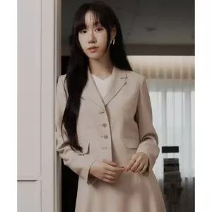 [올리비아로렌]메탈 버튼 셋업 자켓 VOCGA5M3231