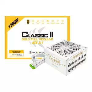 마이크로닉스 Classic II 1200W 80PLUS골드 풀모듈러 화이트 ATX3.1