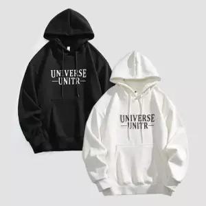 [텐바이텐]겨울 UNIVERSE 엠보 레터링 기모 후드티 I4TS019Q