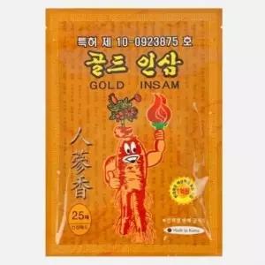 국산 골드인삼파스 25매 10개