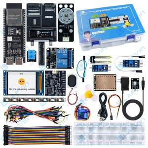 LAFVIN AI 챗봇 DIY 키트 아두이노 프로그래밍 AIoT 스타터 키트 ESP32-S3 모듈 DIY 감정적 소통 학습 키트