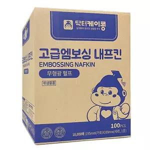 닥터케이콩 내프킨 10000매 무형광 냅킨 티슈(h)