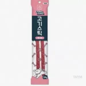 애견영양간식 강아지트릿 브리더랩 롱롱 고기스틱 연어 24g