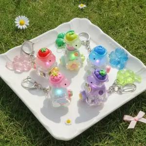 기관 단체 5+5인용 스피닝 네잎클로버 행운거북이 LED 1구 키캡 키링 만들기 DIY 봄이오나봄 키트