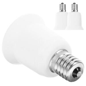 호환 3Pcs E17  E26 LED 전구 기본 소켓 변환 램프 홀더 어댑터 헤드 교체