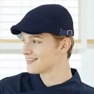 네이비 메쉬 헌팅캡 매쉬모자 캡모자 스냅백 카페모자 서빙모자 주방캡 조리캡