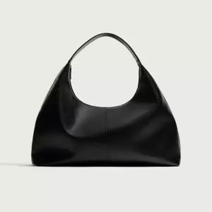 자라 ZARA 남성 플레인 토트백 - 블랙 3312/820/800337549