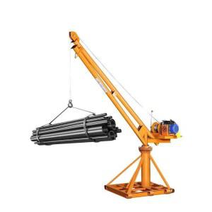 크레인 와이어 윈치 100kg 와이어윈치 풀세트 화물 220V 호이스트 원치 12m 무선 지브 전동 거치대 1 체인