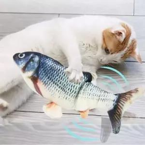 [하프클럽/알티피아]춤추는물고기 움직이는 생선 물고기인형 고양이장난감