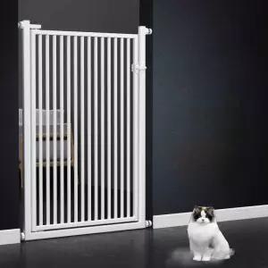 고양이 울타리 강아지 애견 현관 펜스 안전문 가림막