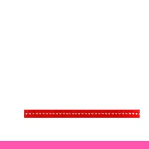 요즘상회 스티치 롤 리본 빨강 5MM 원단리본