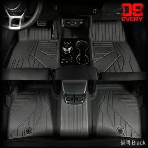 에브리공구 싼타페 DM 3D TPE 컬러고무카매트 확장일체 자동차매트 좌석별구매 (12년4월~15년5월) (2열고리X)