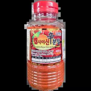 캡사이신분말 (청우 400g) 엽기떡볶이용 볶음밥용 식당용 포장용