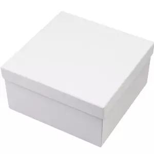 답례품 포장용 무지 싸바리 기프트박스 20X20X10CM 화이트 다용도 종이상자