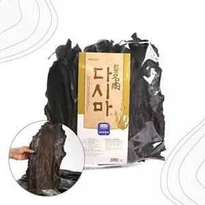 [셀러허브 식품][굿소일] 국산 국물용 뿌리 건 다시마 1kg 식자재용 (12917587A)