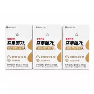 종근당건강 프로메가 알티지 오메가3 듀얼 60캡슐 X 3박스 하루템