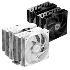 PCCOOLER CPS RT620 PRO 카본스틸 화이트 공랭 CPU 쿨러
