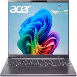 Acer Aspire 16 AI Copilot PC 16인치 WUXGA 120Hz 100 sRGB 디스플레이 스냅드래곤 X NPU 45개의 탑 - GPU
