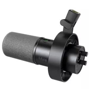 스탠딩마이크 게인 노브터치 음소거헤드폰 잭 FIFINE USBXLR 마이크 PC 사운드 카드 녹음 마이크-K688W 화