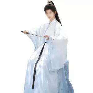 남자 남성 한푸 학자 의상 파티 도포 행사 축제 의복 애 연극 스튜디오 사극 촬영 할로윈