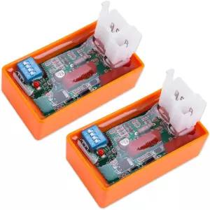 ZORZA 2Pcs 6핀 조절 가능한 AC CDI 오토바이 점화 상자 장착 FT150 및 CG125 모델 DIP 스위치 전류