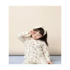 빈폴 키즈 토끼 빙키 실내복 2PCS 상하 세트 아이보리 (BI5X41U070) 5564200