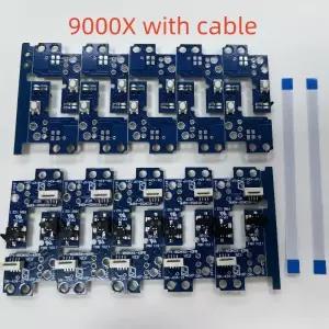 PS2 슬림 SCPH 90000 전원 스위치 PCB 플렉스 케이블 리본 교체 20세트