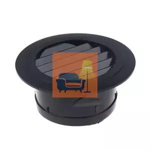 원형 덕트 환기 커버 에어 벤트 배출 밸브 그릴 75mm 100mm 125mm 공기순환