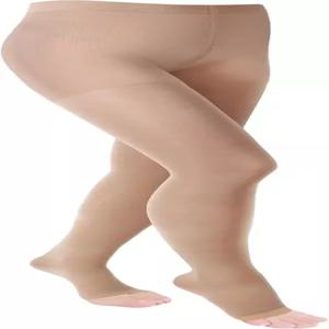 HBM 컴프레션 팬티스타킹 클로즈드 토 15-25mmHg 여성 및 남성용 하이 얇은 지지 재고