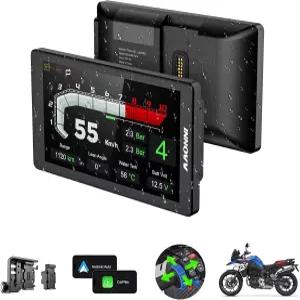 BMW 모터사이클 무선 카플레이 및 안드로이드 오토용 이노브 N2 6.5인치 터치스크린 원더휠 TPMS