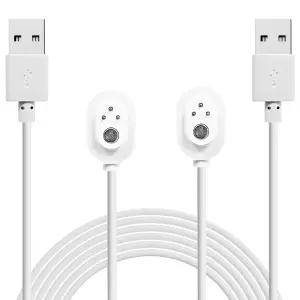 Arlo 3 4 5S 2K 2 카메라 USB 마그네틱 케이블 3M Essential Spotlight 와 호환되지 않는 SEEHOM 팩 충전