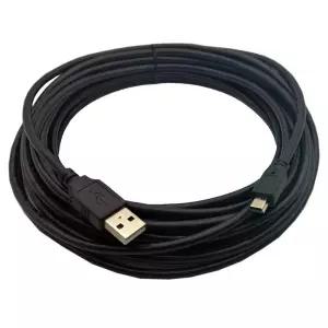 OMNIHIL 30FT 고속 미니 USB 2.0 케이블 Samson Q2U 휴대용 다이내믹 마이크와 호환 충전만 가능 데이터