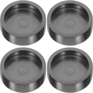 4PCS 원형 흑연 잉곳 몰드 금속 주조용 도가니 은 금 구리 알루미늄 황동 보석 제조용 10ml 소용량
