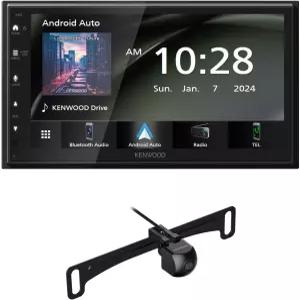 KENWOOD DMX4710S 디지털 카 스테레오 50W x 6Ch 카플레이 및 안드로이드 오토 호환 블루투스 지원 헤드