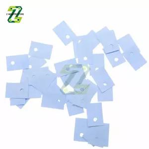TO 220 실리콘 열 패드 시트 100PCS 트랜지스터 절연 켓