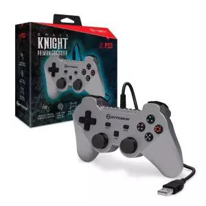 PS3 PC/Mac용 하이퍼킨 브레이브 나이트 컨트롤러 PlayStation 3용 유선 게임패드 실버