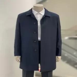 WSZ5-CC10 네이비 맥코트 초경량 싱글 트렌치 코트CA