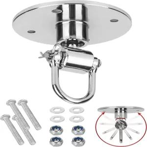 박서포인트 스테인리스 스틸 스피드백 스위블 키트 - 전문가용 유니버설 4볼트 베이스 마운트 하드웨어